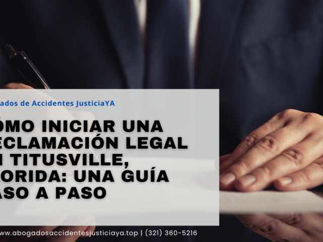Cómo iniciar una reclamación legal en Titusville, Florida: Una guía paso a paso