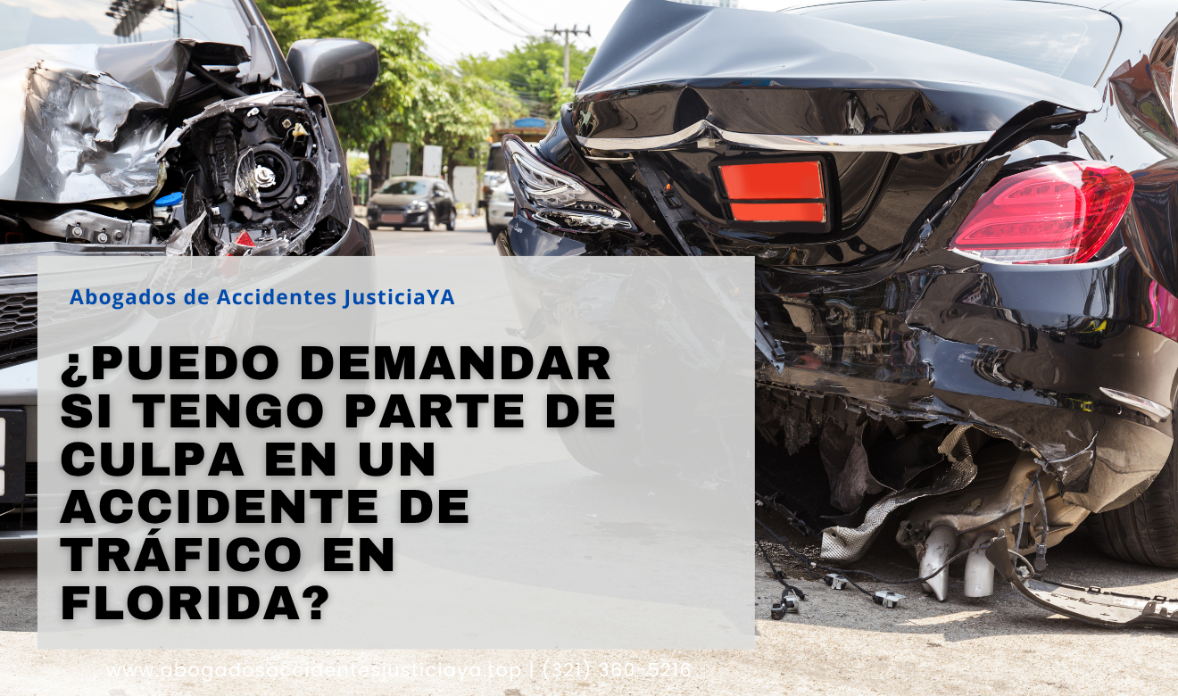 puedo demandar con parte de culpa Titusville